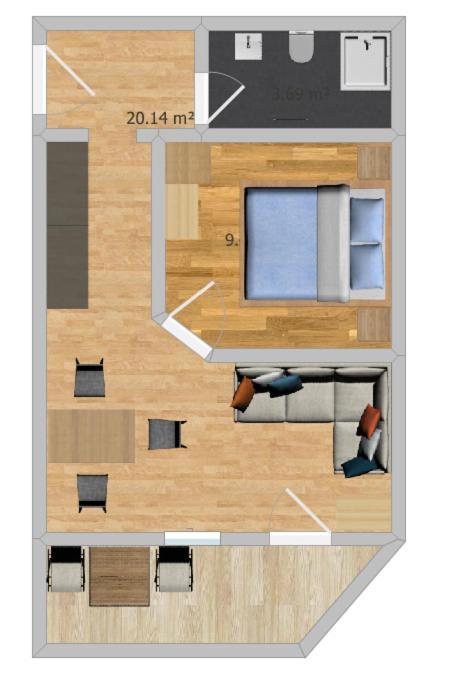 Apartments 30-11 Эрвальд Экстерьер фото